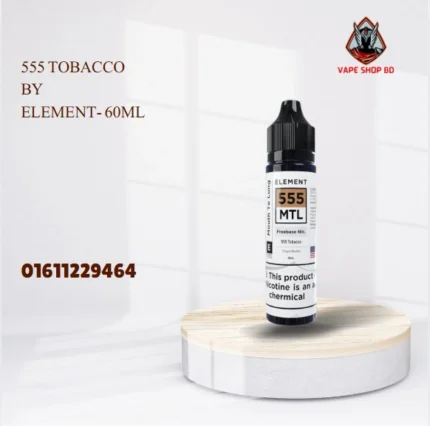 555 Tobacco By Element- 60ml