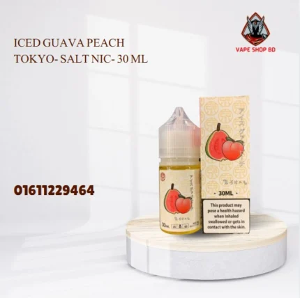 Iced Guava Peach Tokyo- Salt Nic- 30 ML