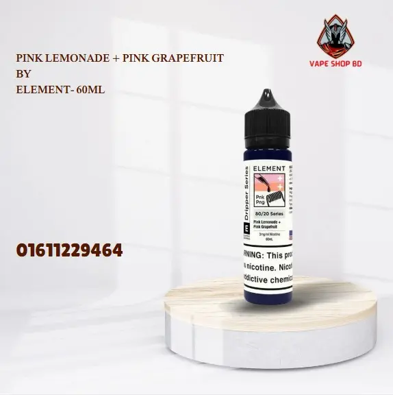 Pink Lemonade + Pink Grapefruit By Element- 60ml Pink Lemonade + Pink Grapefruit By Element- 60ml