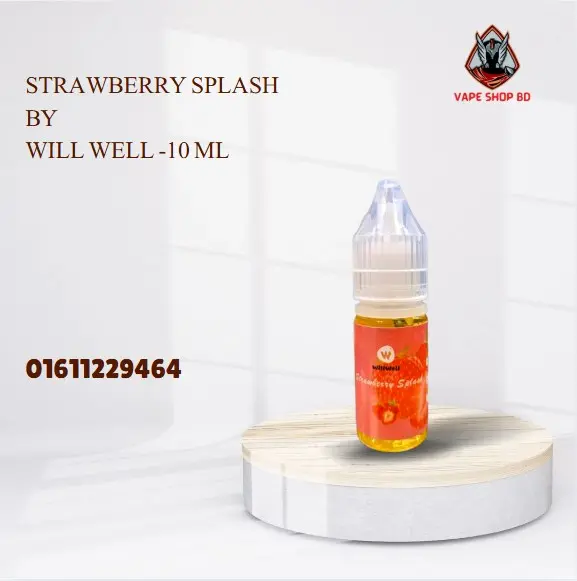 Strawberry Splash By Will Well -10 ML Strawberry Splash By Will Well -10 ML