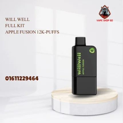 Will Well Full Kit Apple Fusion 12K Puffs