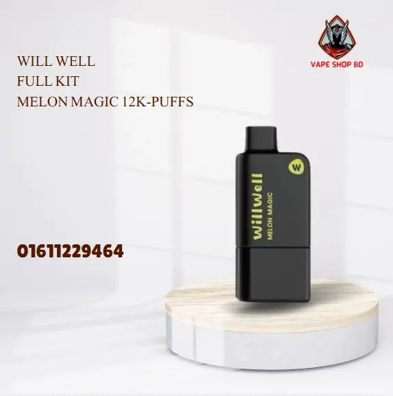 Will Well Full Kit Melon Magic 12K-puffs Will Well Full Kit Melon Magic 12K-puffs
