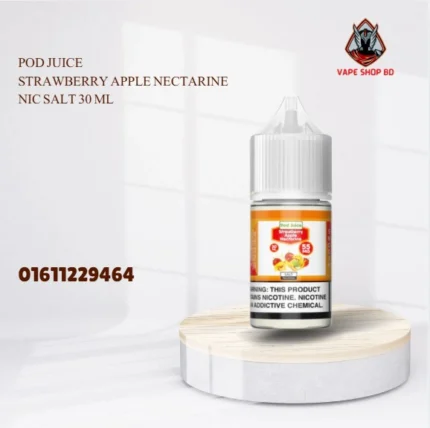 Pod Juice Strawberry Apple Nectarine Nic Salt 30 ML