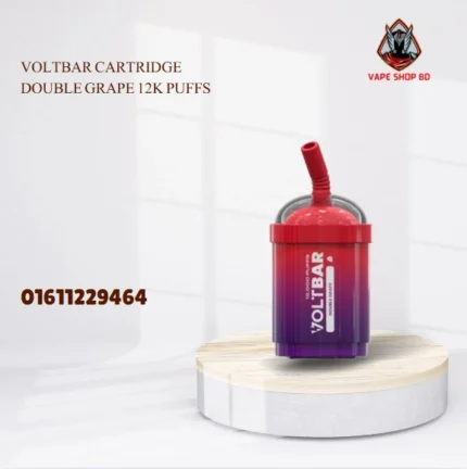 VOLTBAR CARTRIDGE DOUBLE GRAPE 12K PUFFS