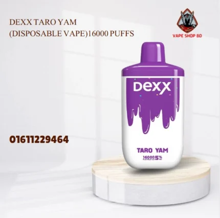 Dexx Taro Yam (Disposable Vape)16000 Puffs