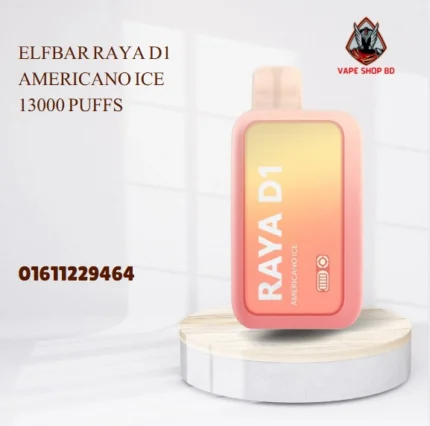 Elfbar Raya D1 Americano Ice 13000 Puffs