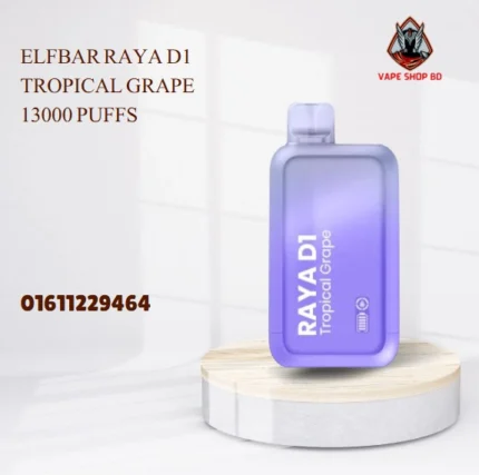 Elfbar Raya D1 Tropical Grape 13000 Puffs