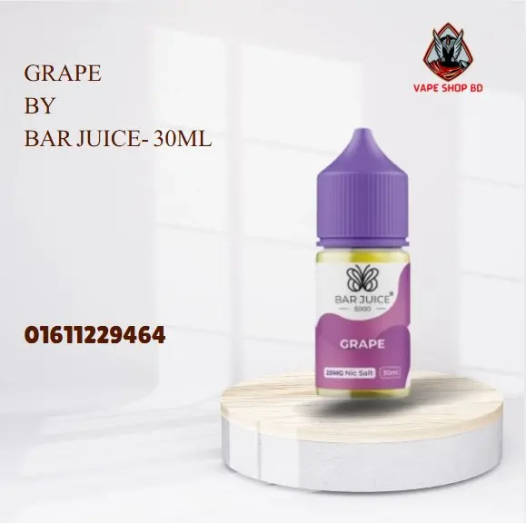 GRAPE By BAR JUICE- 30ML Grape By BAR Juice