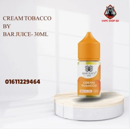 Cream Tobacco By Bar Juice