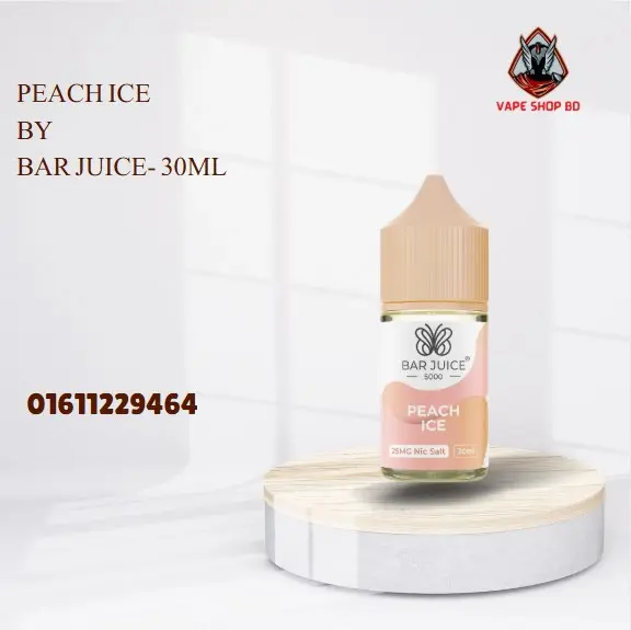PEACH ICE By BAR JUICE