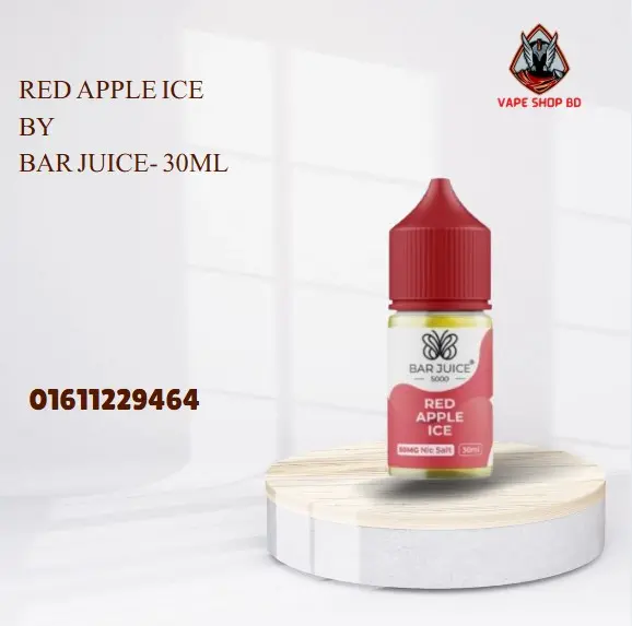 RED APPLE ICE By BAR JUICE