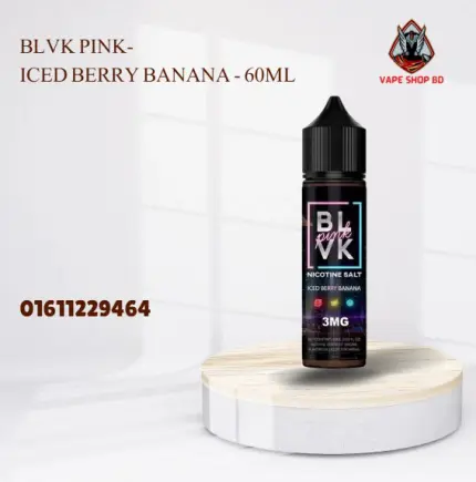 BLVK PINK- Iced Berry Banana - 60ML