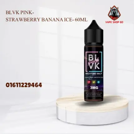 BLVK PINK- Strawberry Banana Ice- 60ML