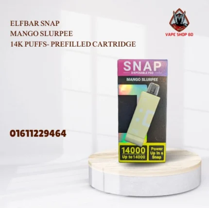 Elfbar Snap Mango Slurpee 14K Puffs- Prefilled Cartridge