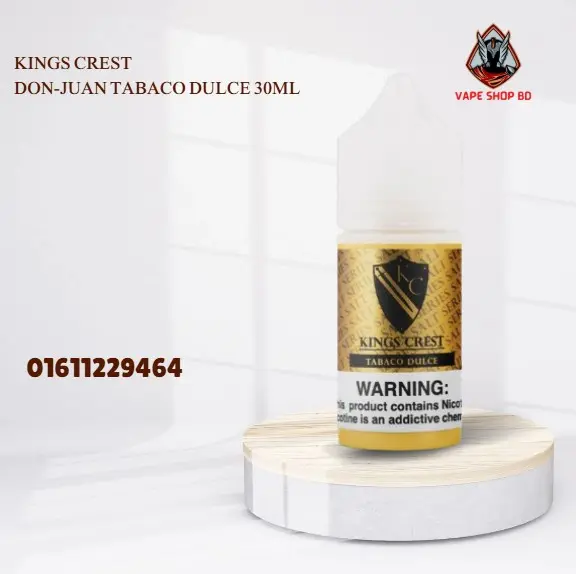 Kings Crest Don-Juan Tabaco Dulce 30ML Don Juan Tabaco Dulce