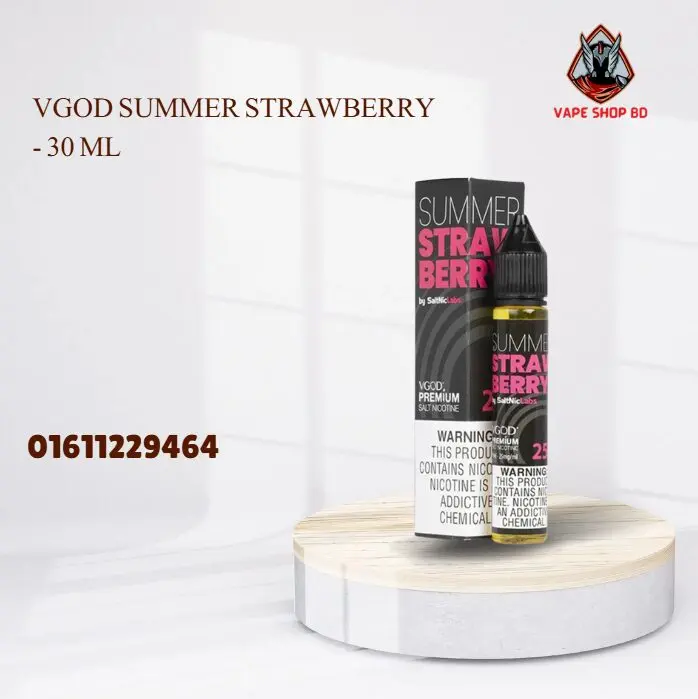 Vgod Summer Strawberry Salt Nic