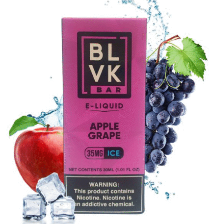 BLVK BAR Apple Grape Ice
