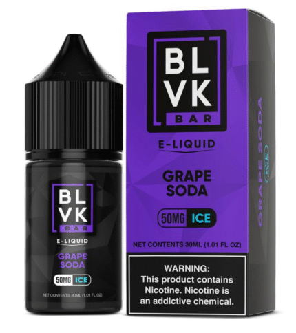 BLVK BAR Grape Soda Ice