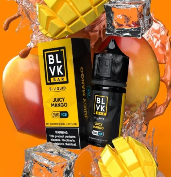 BLVK BAR Juicy Mango Ice Nic Salt BLVK BAR Juicy Mango Ice Nic Salt
