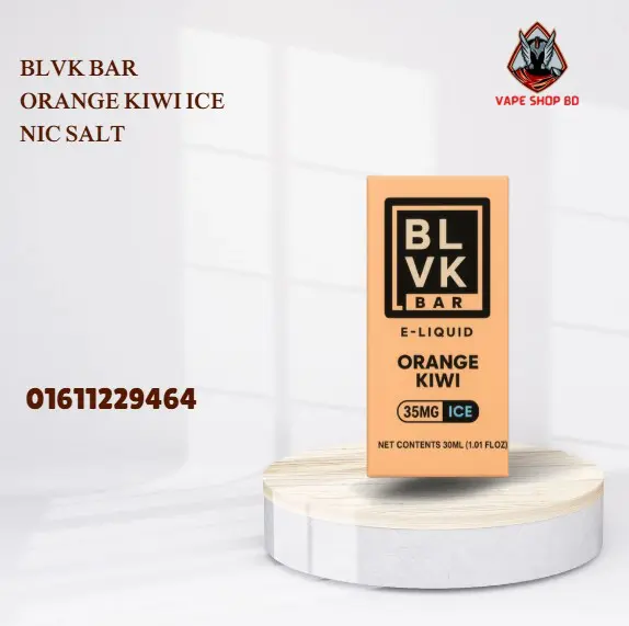 BLVK BAR Orange Kiwi Ice Nic Salt BLVK BAR Orange Kiwi Ice Nic Salt