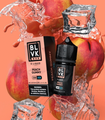 BLVK BAR Peach Gummy Ice Nic Salt
