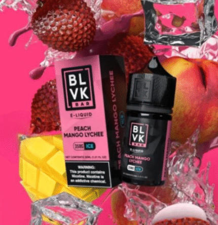 BLVK BAR Peach Mango Lychee Ice