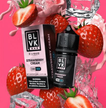 BLVK BAR Strawberry Cream Ice
