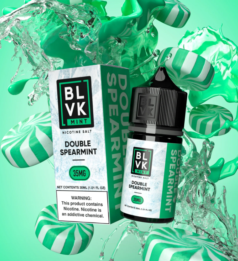BLVK Double Spearmint Ice Nic Salt BLVK Double Spearmint Ice Nic Salt