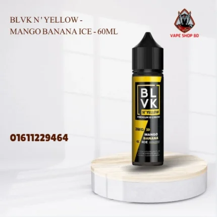 BLVK N ' YELLOW - Mango Banana Ice