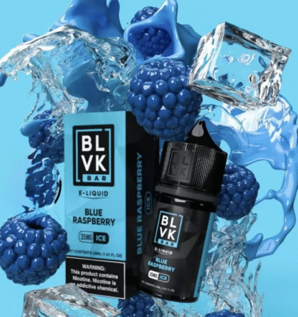 Blvk BAR Blue Raspberry Ice Nic Salt