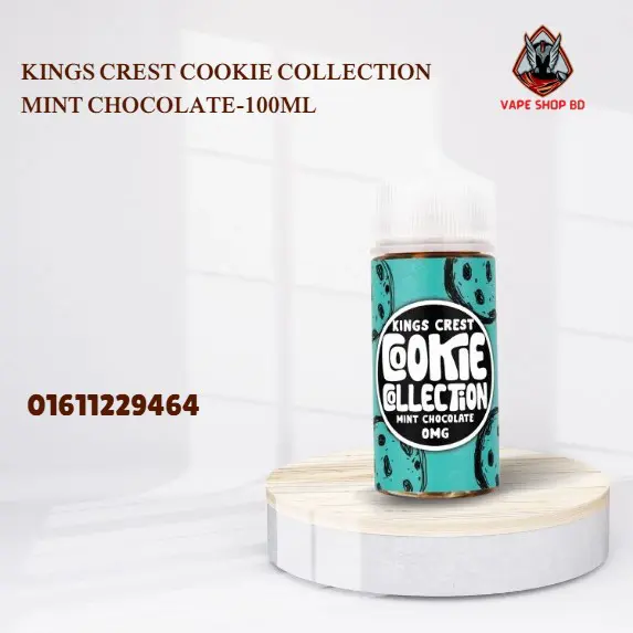 Kings Crest Cookie Collection Mint Chocolate-100ml Kings Crest Cookie Collection Mint Chocolate-100ml