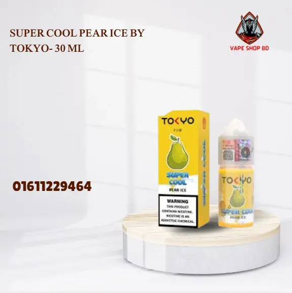 Super Cool Pear Ice By Tokyo- 30 ML Super Cool Pear Ice By Tokyo- 30 ML