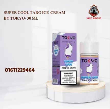 Super Cool Taro Ice-Cream By Tokyo- 30 ML