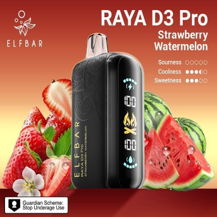 Elfbar Raya D3 Pro Strawberry Watermelon