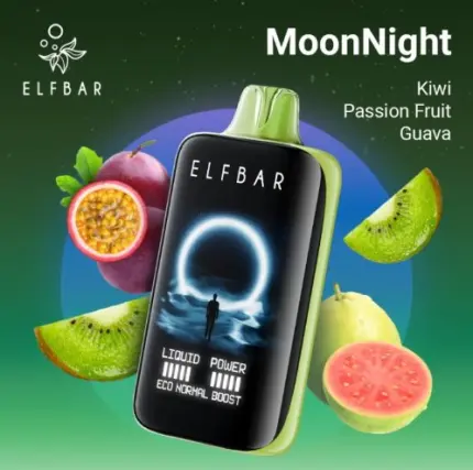 Elfbar moonnight kiwi Passionfruit Guava