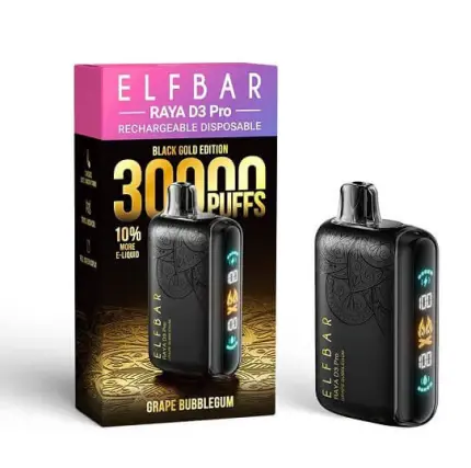 Elfbar Raya D3 pro grape Bubblegum