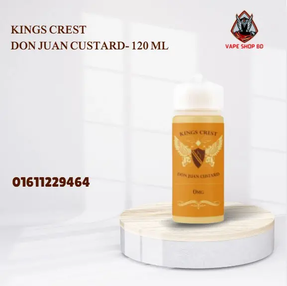 Kings Crest Don Juan Custard - 120 ML