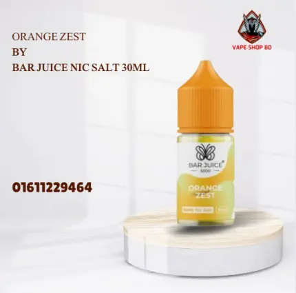 ORANGE ZEST By BAR JUICE Nic Salt 30ML