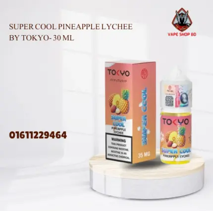 Super Cool Pineapple Lychee By Tokyo- 30 ML