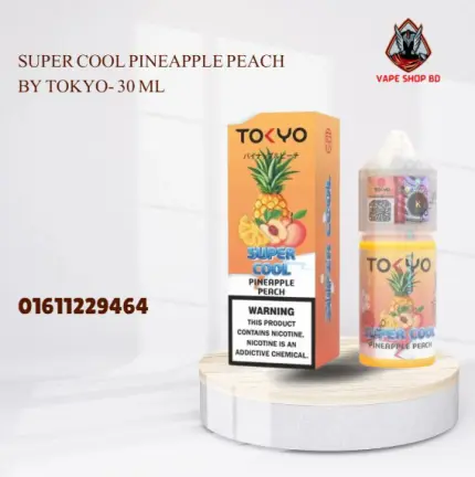Super Cool Pineapple Peach By Tokyo- 30 ML