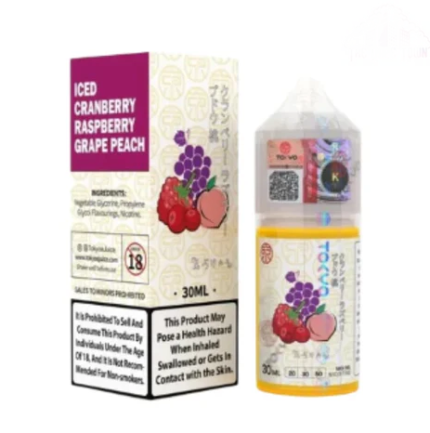 Iced Cranberry Raspberry Grape Peach