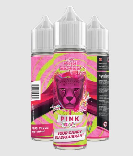 Dr. Vapes- Pink Remix- Sour Candy- The Pink Series- Freebase-60 ML