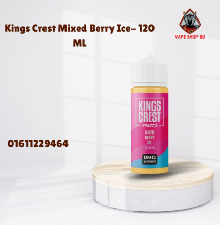 Kings Crest Mixed Berry Ice- 120 ML