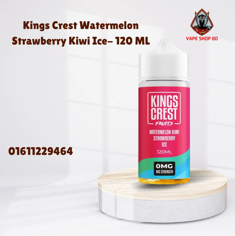 Kings Crest Watermelon Strawberry Kiwi Ice Kings Crest Watermelon Strawberry Kiwi Ice