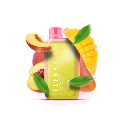 Elfbar Raya D1 Peach Mango Raya D1 Peach Mango