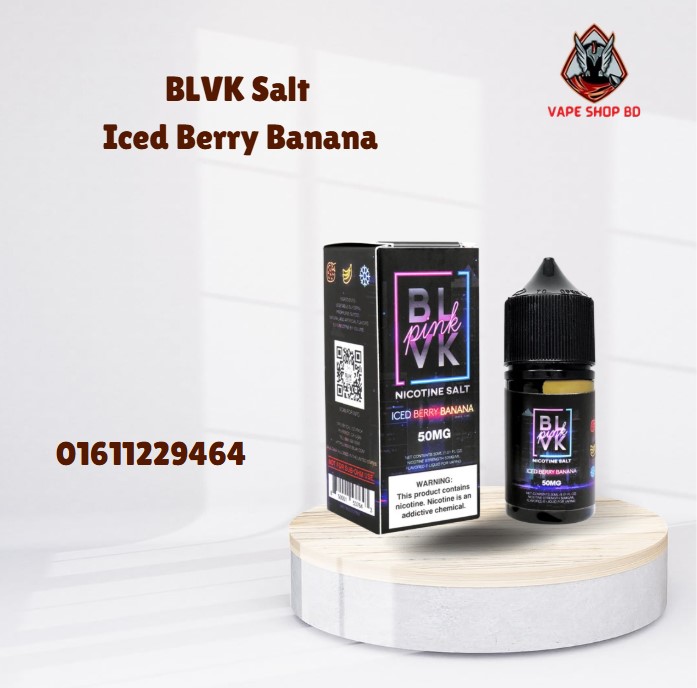 BLVK Salt Iced Berry Banana