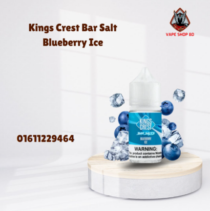 Kings Crest Bar Salt Blueberry Ice